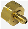 CV-LH-20004 JB Industries Large cylinder, Left-Handed CGA 670 x ¼" SAE flare adapter (each)