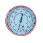 M2-355 JB Industries High Side (Red) Pressure Gauge for R-134a - 2-1/2"