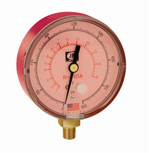 M2-415 JBI High Side Compound Gauge (Red) for R410A - 2 1/2 in