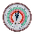 M2-465 JB Industries High Side Red R-22 / R-404A / R-410A Pressure Gauge - 2-1/2"