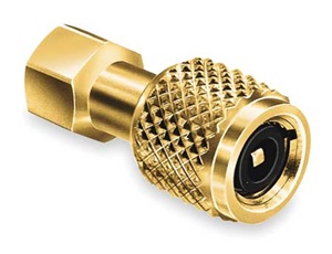 QC-S4B JB Industries 1/4" Flare Quick Connect x 1/4" Female Pipe Thread Access Quick Coupler - Each