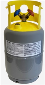 Refrigerant Tank 1/4 Flare Y-Valve Assembly - 12.5 Dip Tube | Gas Cylinder  Source