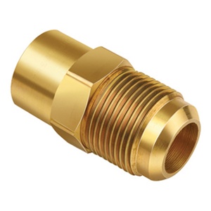 US3-44 JB Industries 1/4" Male Flare x 1/4 Solder Adapter (10 Pack)