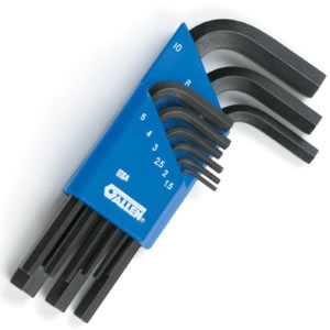 59830 KD Tools 9 Pc. Metric Short-Arm Hex Key Set With Caddy