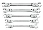 81910 KD Tools 5 Pc. Flex Flare Nut Wrench Set - SAE