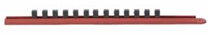 83105 Gearwrench 1/4" Dr Slide Skt Rail (Red)