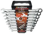 85198 KD Tools 8 Pc. SAE XL Combination Ratcheting Gearwrench Set