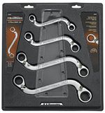 85399 KD Tools 4 Pc. SAE S-Shape Reversibleratcheting Wrench Set