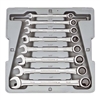 9308 Gearwrench 8 Pc. Standard Combination Ratcheting Wrench Set