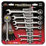 9417 KD Tools 7 Pc. Standard Metric Combination Ratcheting Gearwrench Set