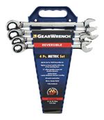 9601 KD Tools 4 Pc. Metric Reversible Combination Ratcheting Gearwrench Completer Set