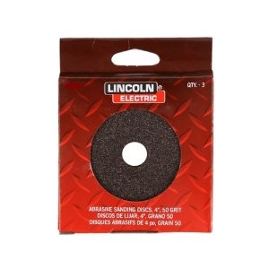KH201 Lincoln Sanding Disc 4" - 24 Grit (3 Pack)