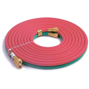 KH578 Lincoln 1/4" X 25' Oxy-Acetylene Hose