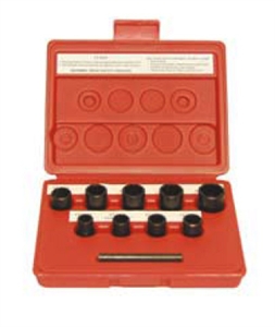 4501 LTI Tools 9 Pc. 3/8” Dr. Twist Socket Fastener Removal System