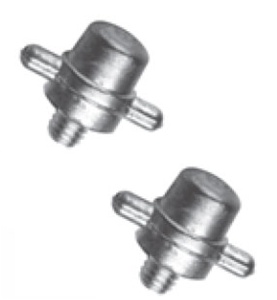 A072 Male Lead Stud Adapters (1 Pair)