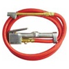 501 Milton Industries Inflator Gauge Complete With Dual-Head Straight Foot Chuck & 5' Hose.