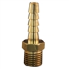 600-4 Milton Industries 1/4" MPT X 1/8" Barb Brass Hose End (Each)