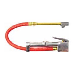 S516 Milton Industries Inflator Gage 15" hose 10-120 lbs, in 2 lb. increments