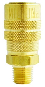 S716 Milton Industries “M” Style 1/4” Male NPT Coupler