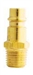 S760 Milton Industries "V" Style Hi-Flo 1/4" Male NPT Plug, 2/CD