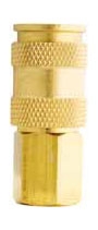 S764 Milton Industries "V" Style Hi-Flo 1/4" Female NPT Coupler