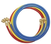 40336 Mastercool Set Of 3-36" Hoses W/Standard Fitting