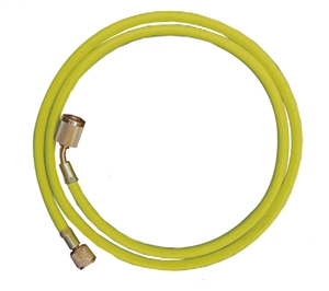 45602 Mastercool 60" Yellow Hose W/Shut-Off Valve Fitting