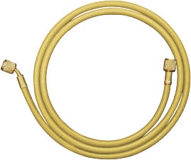 46362 Mastercool 36" Yellow Barrier Hose W/Shut-Off Valve Fitting