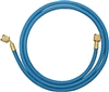 46961 Mastercool 96" Blue Barrier Hose W/Shut-Off Valve Fitting