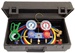 89660-PRO5 Mastercool Economy R134A Manifold Gauge Set 60? Hoses In Plastic Box With 85530