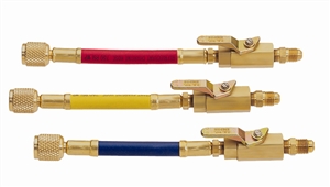 90262 Mastercool Straight Manual Shut-Off Valve (Set Of 3)