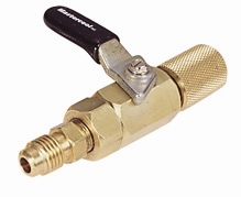 90430 Mastercool Ball Valve 1/4 FL-F X 1/4 FL-M