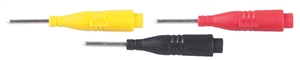 3840-04 OTC 3 Piece R/Y/B Test Probes