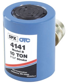 4141A OTC 10-Ton Short Ram W/Spring Return 1-1/2" Stroke