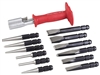 4605 OTC 12 Pc. Stinger Quick Change Punch & Chisel Set