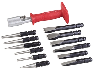 4605 OTC 12 Pc. Stinger Quick Change Punch & Chisel Set