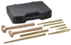 4629 OTC 9 Pc Master Brass Hammer & Punch Set