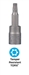 5920 OTC T10 Tamper-Resistant Torx 1/4" Sq. Dr. Socket