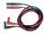 5907A Pomona Electronics Flexible DMM Test Lead Set With Sheathed Style Banana Plugs