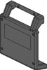PPM005 Reftec Left Plastic Panel (Black, No Feet)