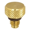 93368 Ritchie Yellow Jacket Brass Oil Drain Plug / Gas Ballast With “O” Ring for 1.5, 4, 6, 8, 11 CFM