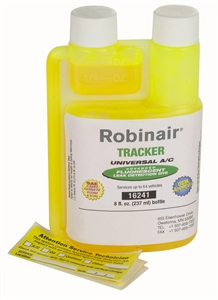 16241 Robinair Tracker Universal Super Concentrated UV A/C Dye 1- 8oz. Bottle