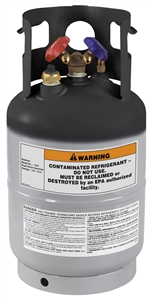 17990 Robinair 1234yf 30 lb. Contaminated Refrigerant Tank With Float