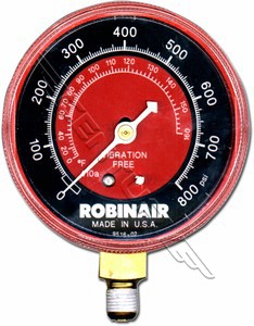 41676 Robinair High Side High Pressure Gauge For 41670