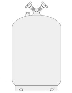 543184 Robinair Internal Storage Vessel With Valve (Minor Assembly)