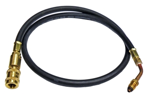 567272 Robinair Tank Fill Hose With Inline Filter provides protection of debris in virgin supply tanks from contaminating your machine.