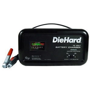 DH-6M Schumacher Die Hard 2/6 Amp 12 Volt Manual Portable Automotive Battery Charger