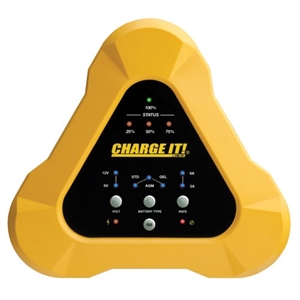 4745 CHARGE IT! 12/24 Volt Wheel Automotive Battery Charger; 40/20