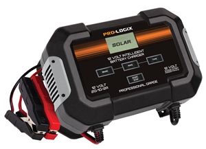 PL2520 Solar Pro-Logix 6/12 Volt 100/20/10/2 Amp Intelligent Automotive Battery Charger Maintainer