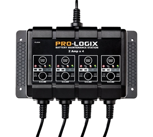 PL4020 Solar 12 Volt 4 Bank 2 Amp PRO-LOGIX Battery Charger Maintainer